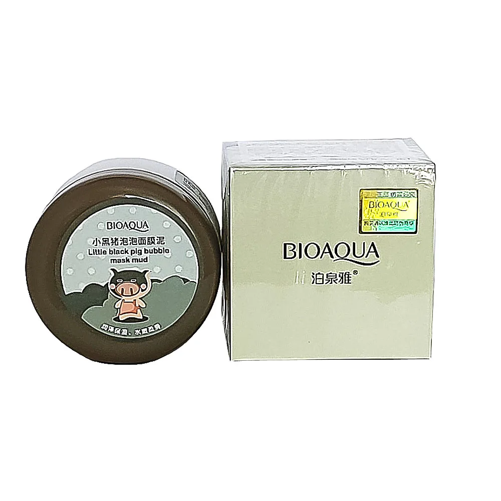 Воздушная маска Bioaqua для лица и шеи (Carbonated Bubble Clay Mask) 100 гр. | Красота здоровье