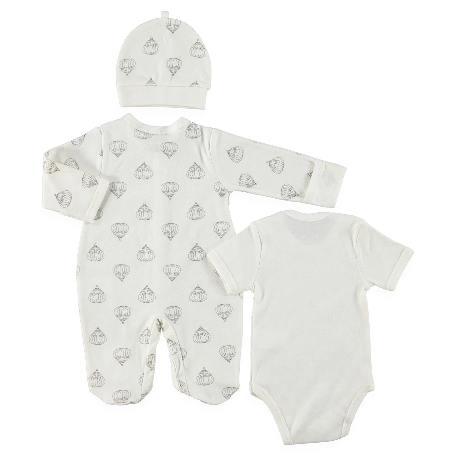 Ebebek HelloBaby/комбинезон с изображением маленького слона для новорожденных комплект