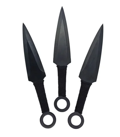 Метательные ножи кунай 3 шт в чехле
