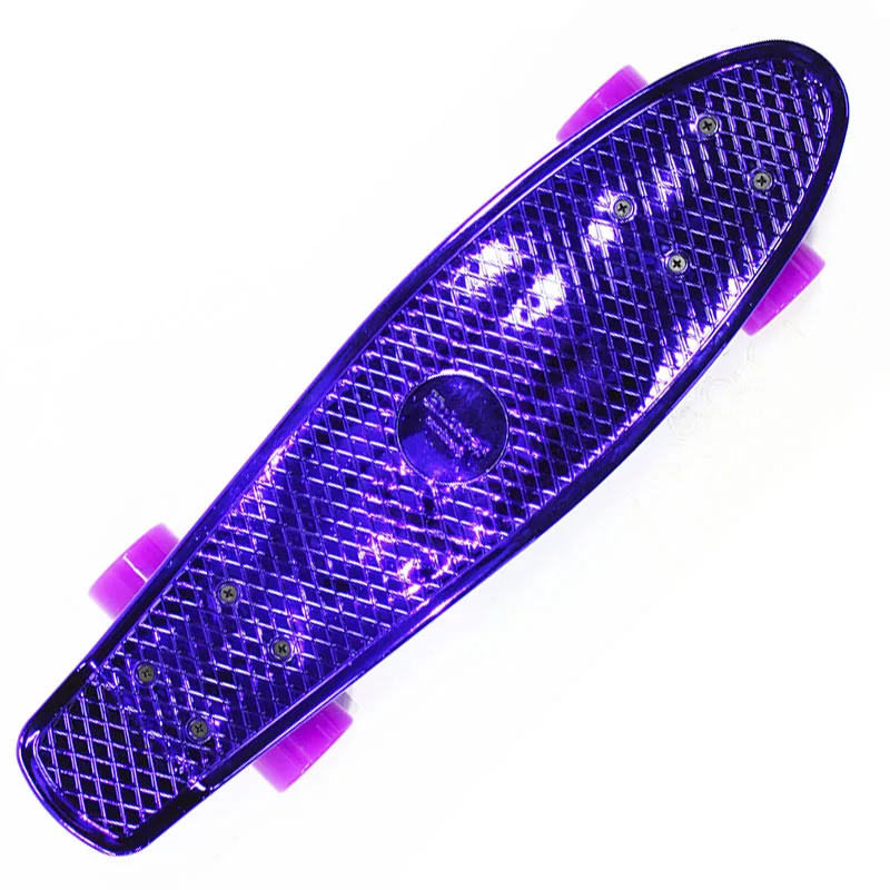 Пенни борд Hubster Cruiser 22 Metallic Purple|Скейтборд| |