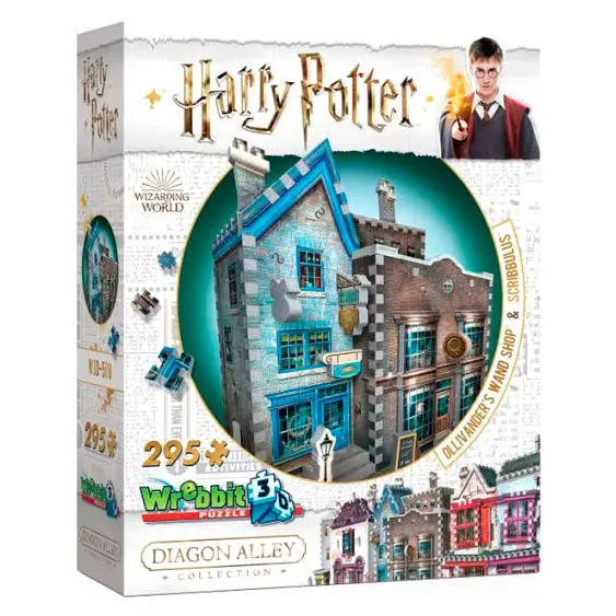 3D Puzzle Shop Ollivander &amp Scribbulus Harry Potter Toys Board Games Wrebbit |