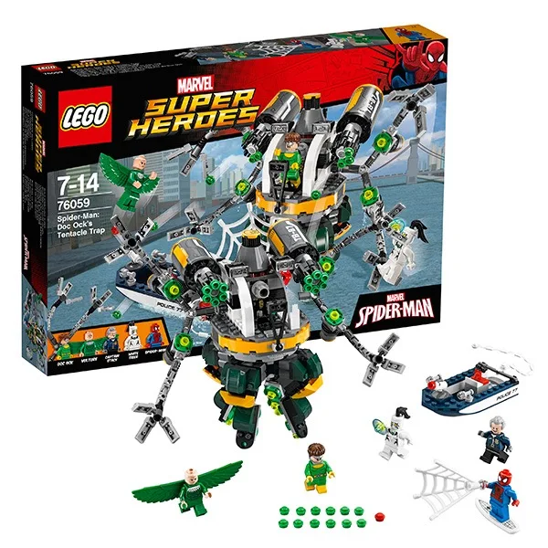 Конструктор LEGO SUPER HEROES Человек паук™ : В ловушке Доктора
