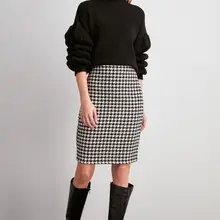 Trendyol юбка ниже колена TWOAW20ET0657|Женские юбки|