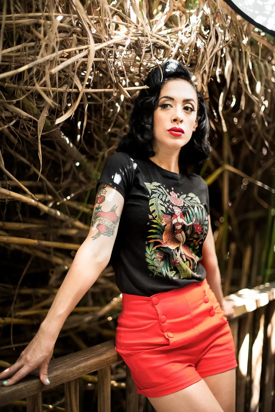 Футболка женская с круглым вырезом 100% хлопок принтом |