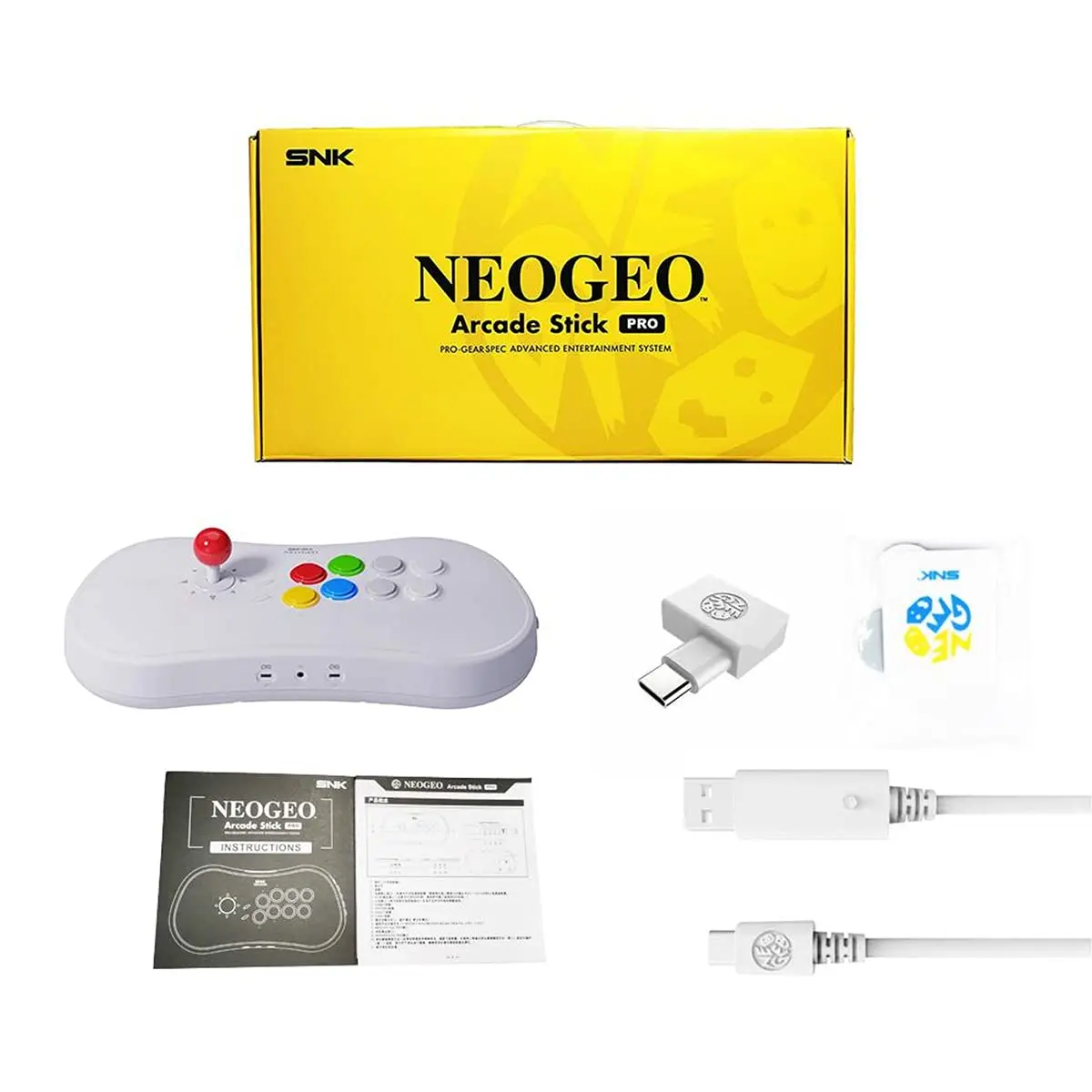 Комплект контроллеров Neogeo Arcade Stick Pro-HDMI и Gamelinq PS3 PS4 обновленный коммутационный
