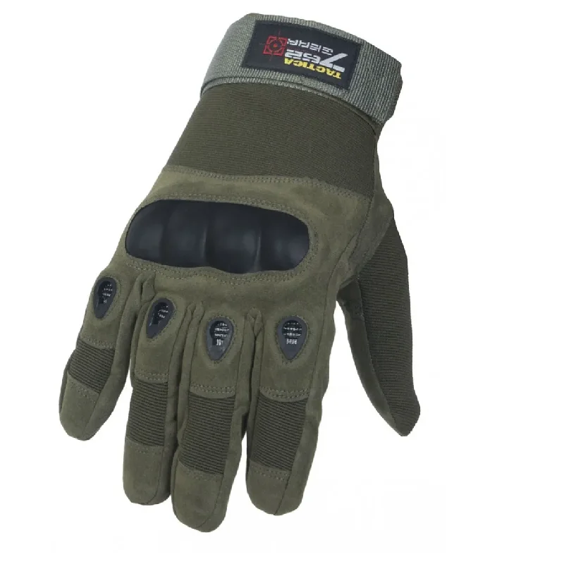 Перчатки полнопальные без пальцев мужские тактические военные с твердыми