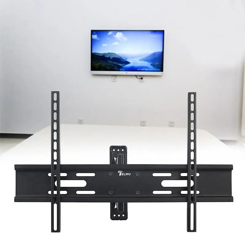 Универсальный тонкий 4 кг черный Кронштейн для телевизора плоская панель ТВ