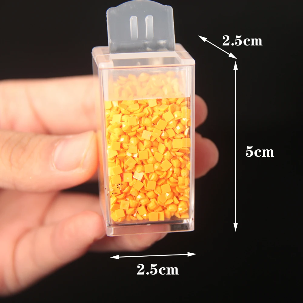 64 бутылки банка квадратная коробка для хранения алмазной живописи аксессуары