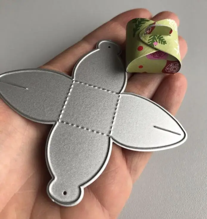 Крошечный скругленный металлический трафарет для сувенира штамп скрапбукинга