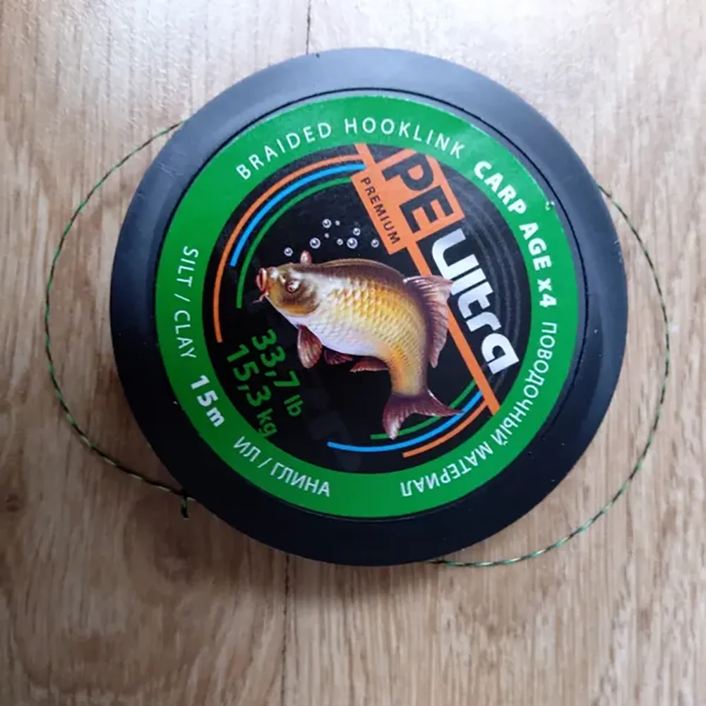 материал карп. материал карп. без оболочки carp pro soft sinking hooklink 10м 15lb/ (deep brown). карп зеркальный малек. поводочный материал для карпа boya.