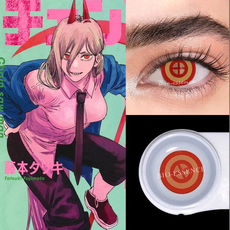 Био-эссенция 1 пара контактных линз для глаз Косплей Аниме аксессуары Хэллоуин
