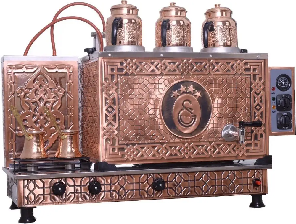 Кутlu | Профессиональная чайная машина Кофемашина Медная Кофеварка чайница для