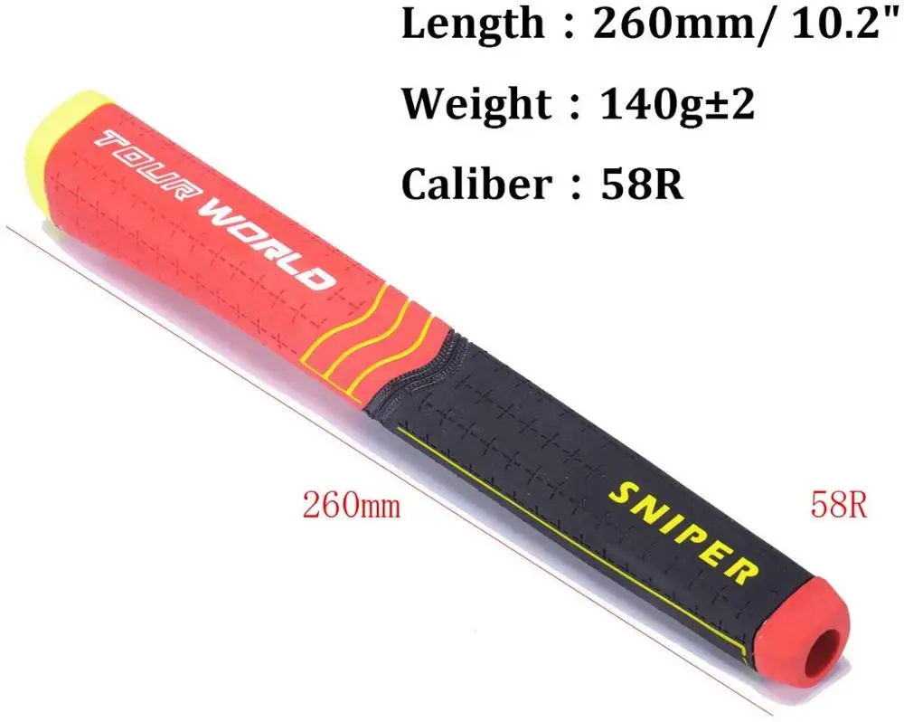 Новый Снайпер клюшки для гольфа резиновый пистолет контур пронесся мир 140cc |
