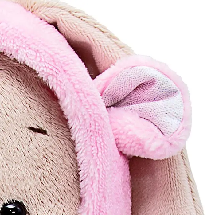 Мягкая игрушка Зайка Ми в меховом комбинезоне 32 см | Игрушки и хобби