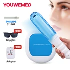 Инструмент для фототерапии UVB 311NM, бытовой аппарат для лечения псориаза, ультрафиолетовая лампа для лечения, фототерапия, Vitiligo