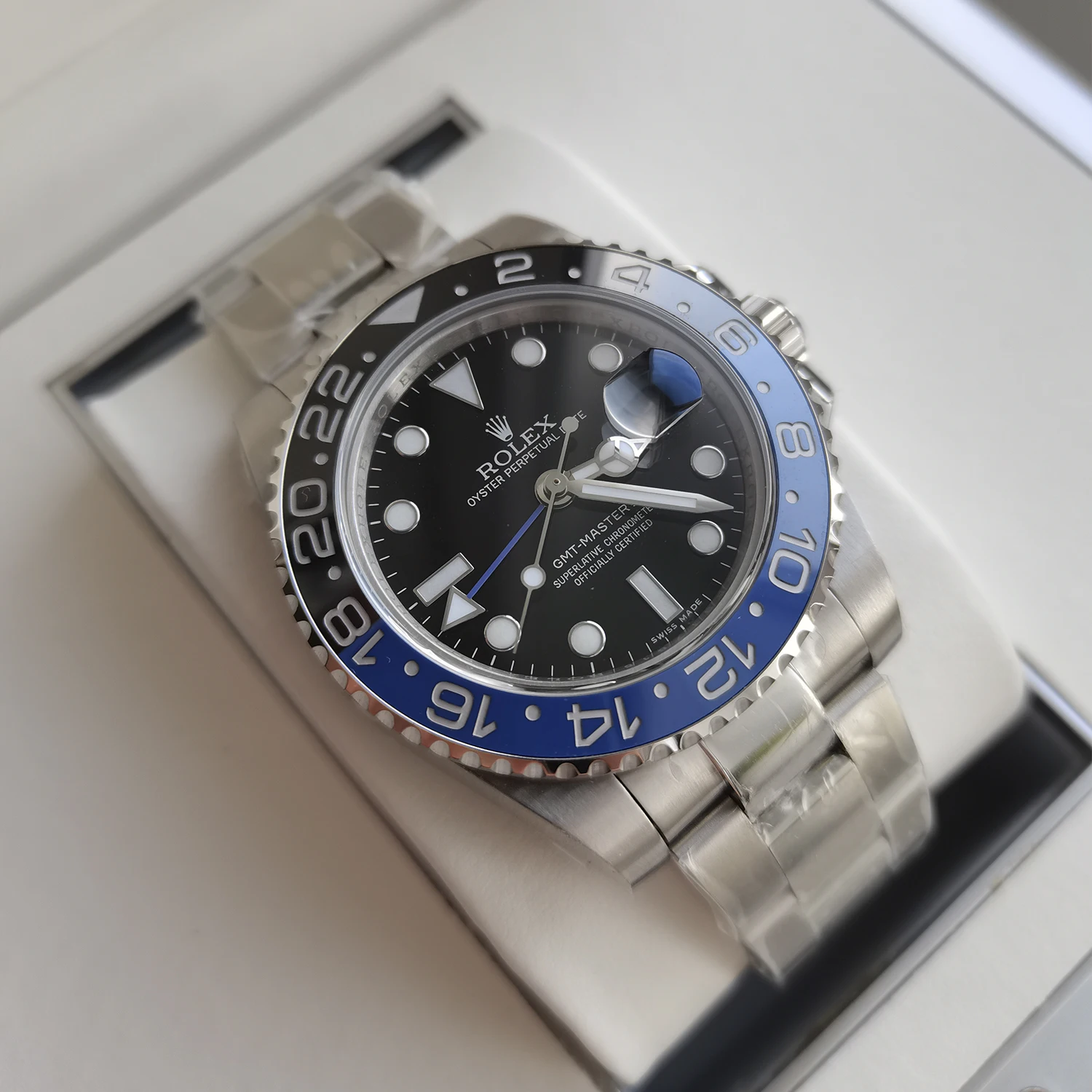 Часы Rolex GMT-Master 2 126710BLNR Batman 904L Cal. 3285 Синие Роскошные Наручные | часы
