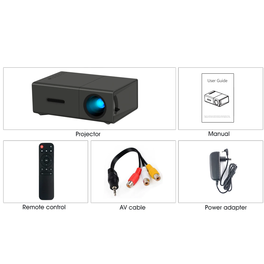 

BYINTEK C400 Mini Pico Portable Micro LED LCD Home Theater Video Projector