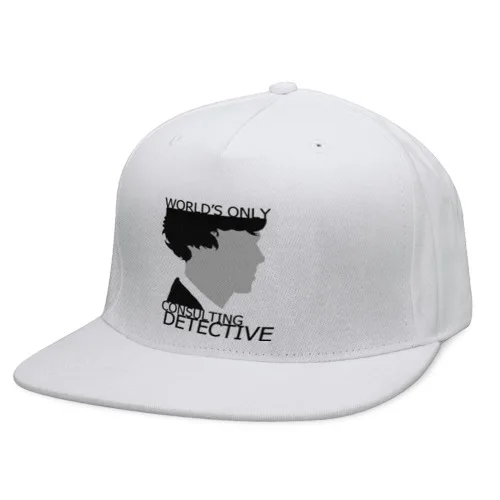 Кепка снепбек с прямым козырьком Sherlock Detective | Мужская одежда