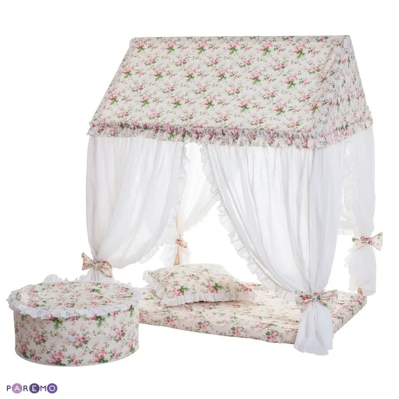 Текстильный домик-палатка с пуфиком &quotДворец Шахерезады&quot | Игрушки и хобби