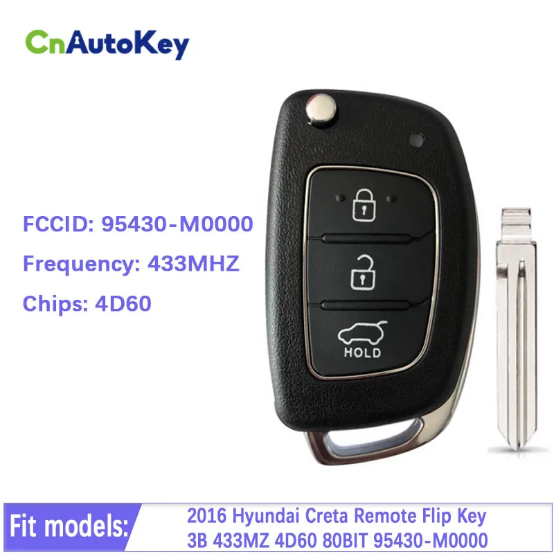 Оригинальный Смарт-пульт управления автомобилем CN020116 95430-M0000 для Hyundai Creta 2016