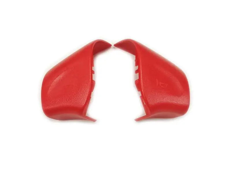 Красный/синий/желтый/углеродное волокно цвет рулевого колеса гудок сменная