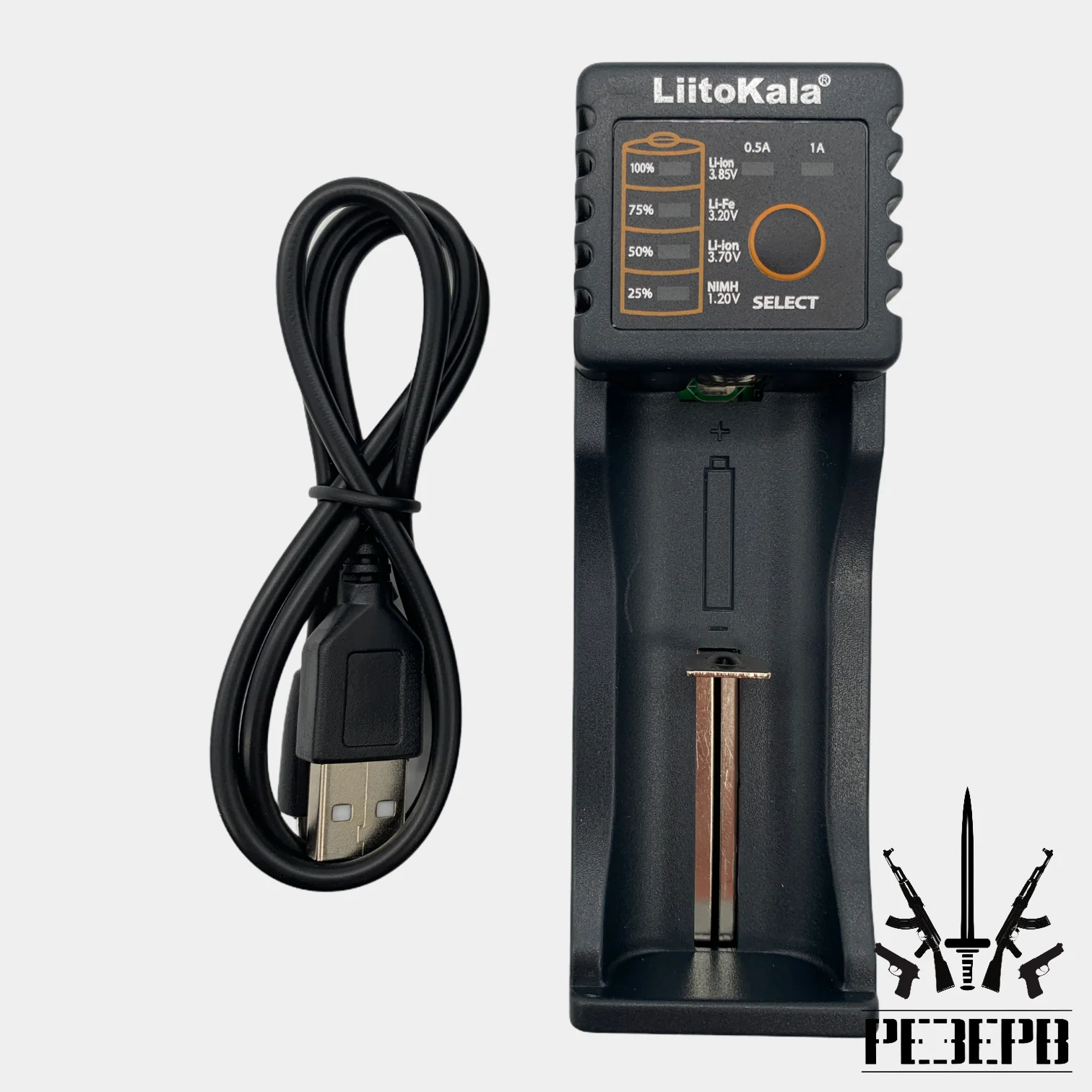 Зарядное устройство LiitoKala Lii-100 для аккумуляторов зарядник Liito Kala Lii 100 на