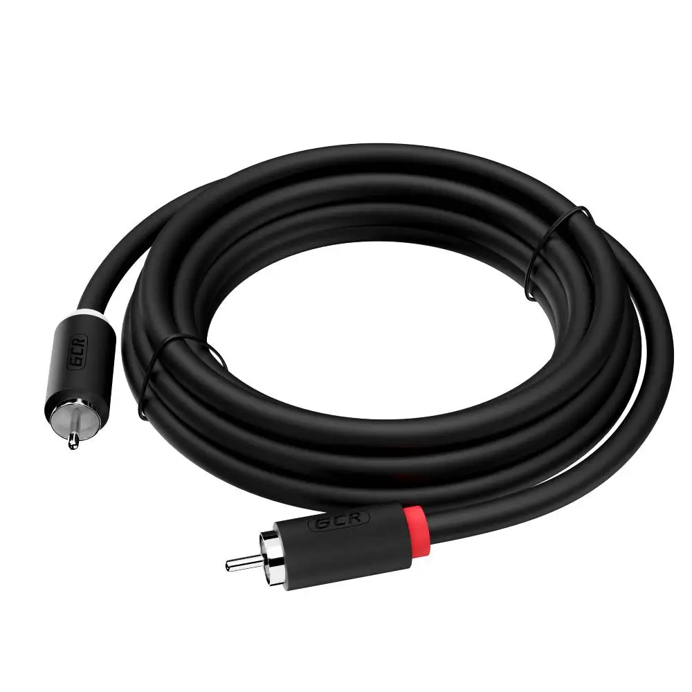 GCR Аудио кабель RCA тюльпаны в авто машину audio cable для телефона JBL TV провод на Samsung Lenovo