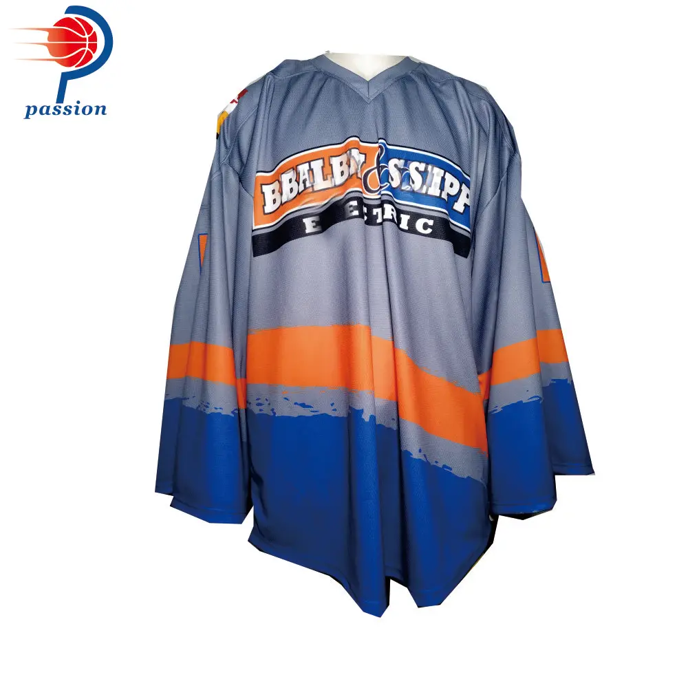 Лучший продавец высокое качество сублимированная мужская команда Хоккей бриджи