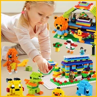 2000pcs classic bulk building blocks diy kids compatible small size city bricks handmade educational childrens toys blocks gift