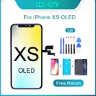 OLED-дисплей для iPhone XS, класс AAA ++, сенсорный экран, дигитайзер в сборе, Замена для iPhone XS, поддержка True Tone, черный