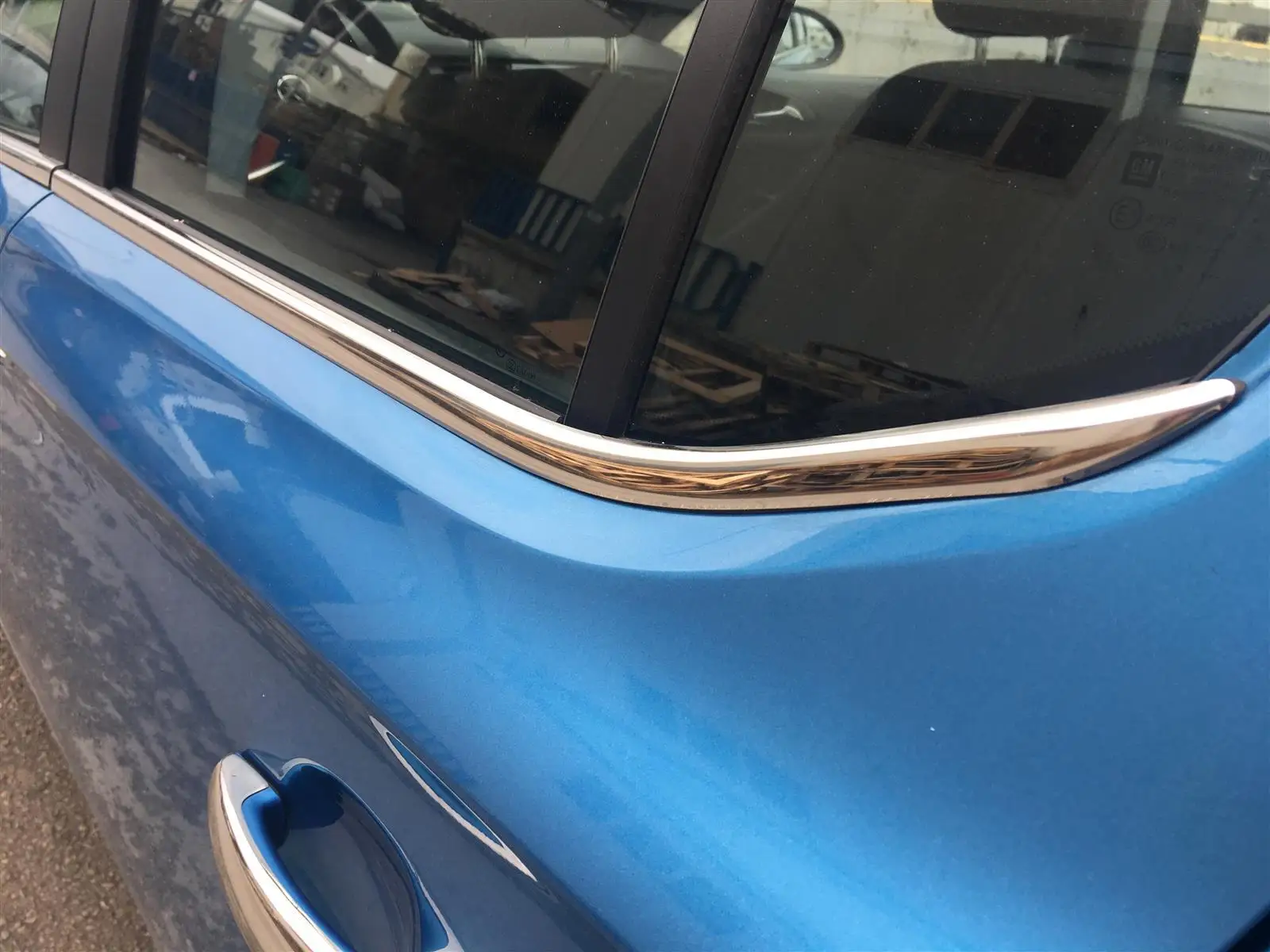 

Хромированная рамка окон Opel Corsa E HB, 6 шт. (2015-2019)