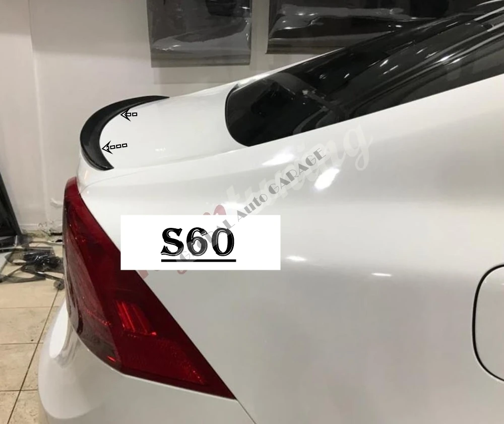 Спойлер Для Седана VOLVO S60 2000-2021 автомобильный аксессуар универсальные спойлеры
