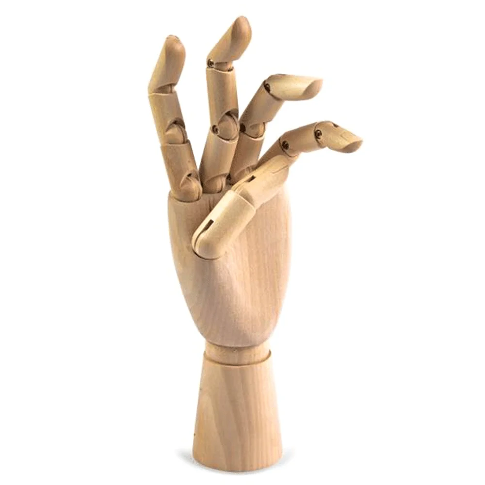 

Südor Wooden Model Hand 8 Inches Drawing Sketch Mannequin Model Home Decor Human Artist Models Wooden Mannequin 1 Pcs Woodehand