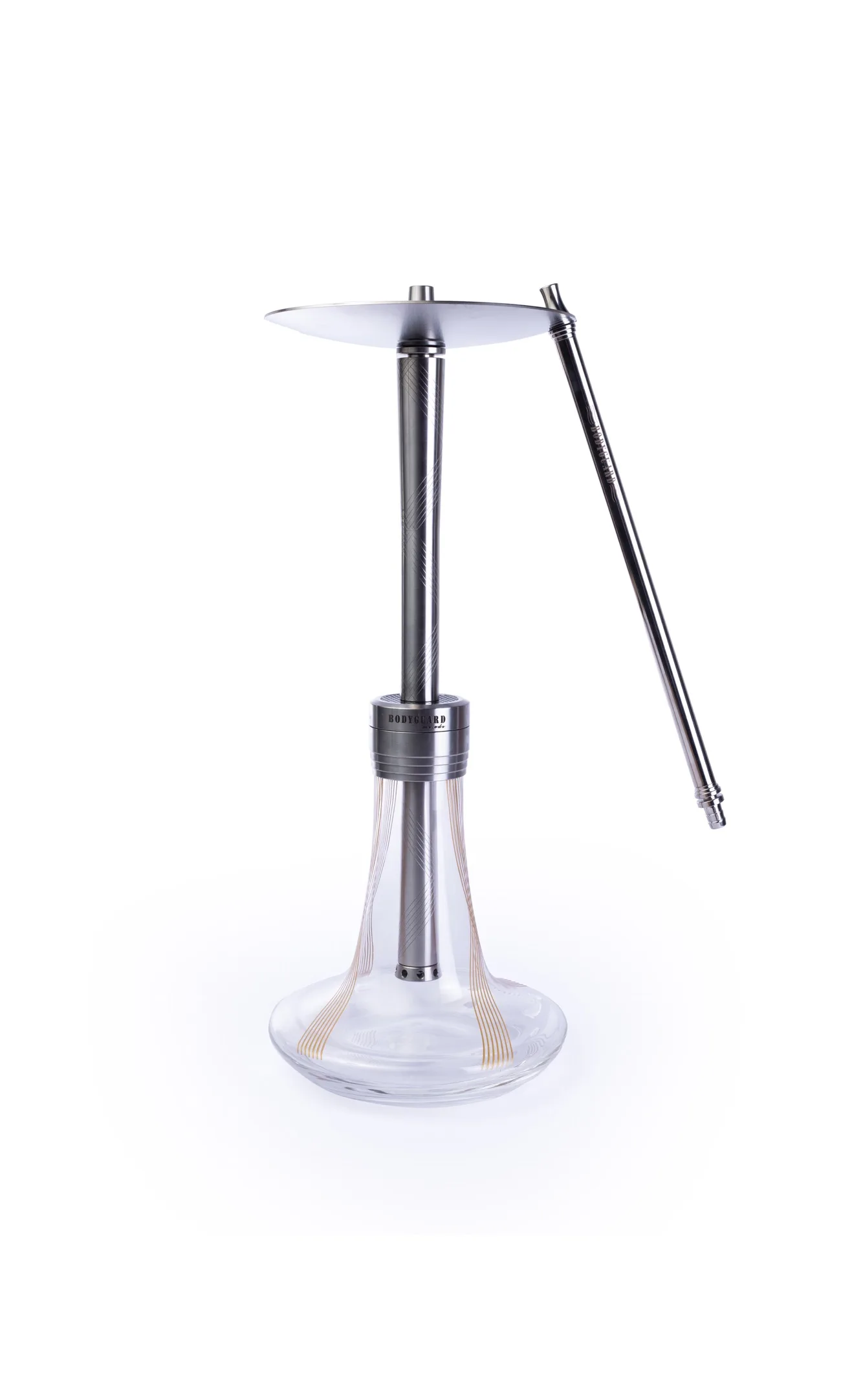 

Babba E25 Bodyguard Steel Series Hookah. Starbuzz Shisha Smoke