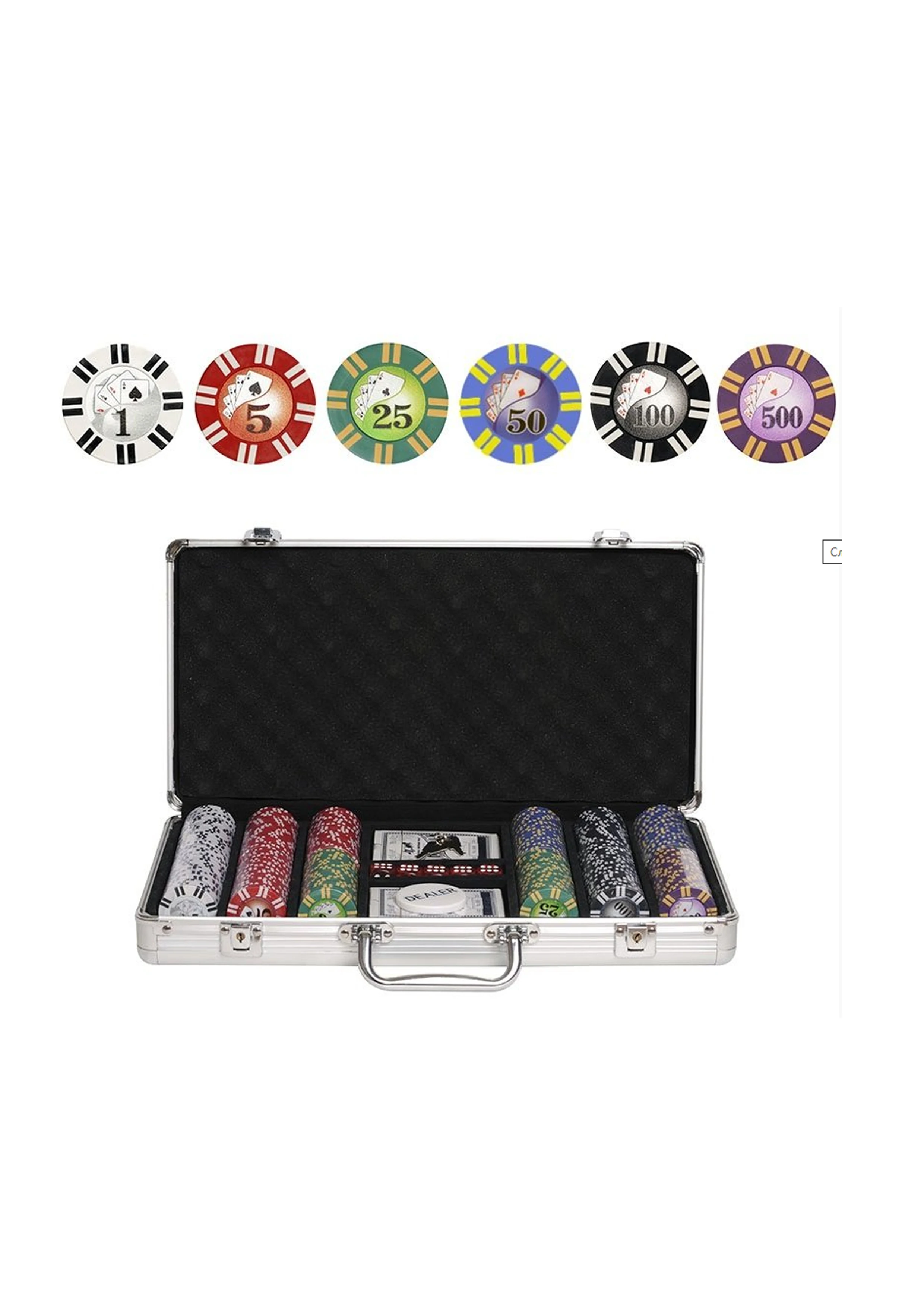 Набор для покера Royal Flush на 300 фишек|Покерные фишки | |