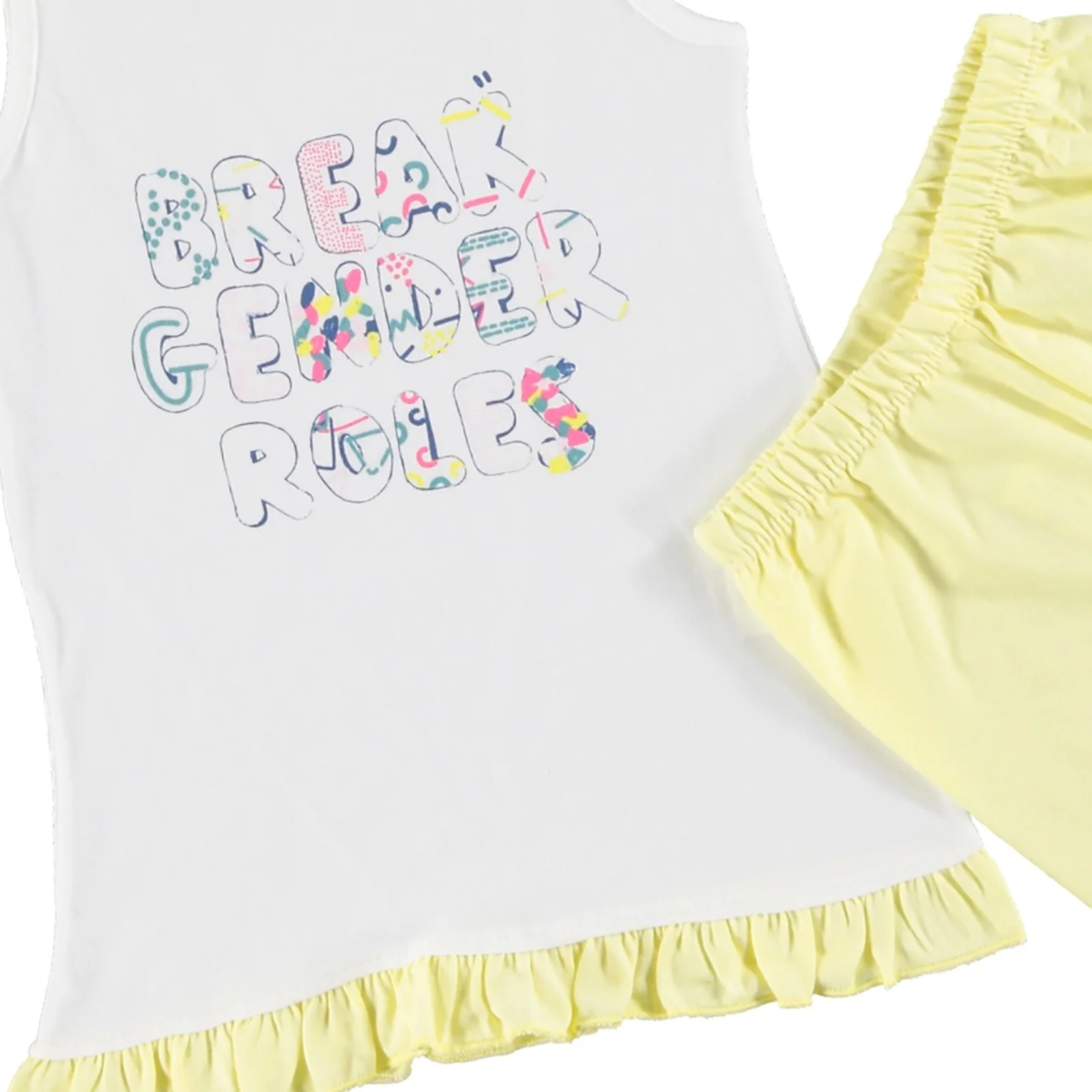 Футболка для маленьких девочек ebebek Aziz Bebe комплект из 2 предметов| |