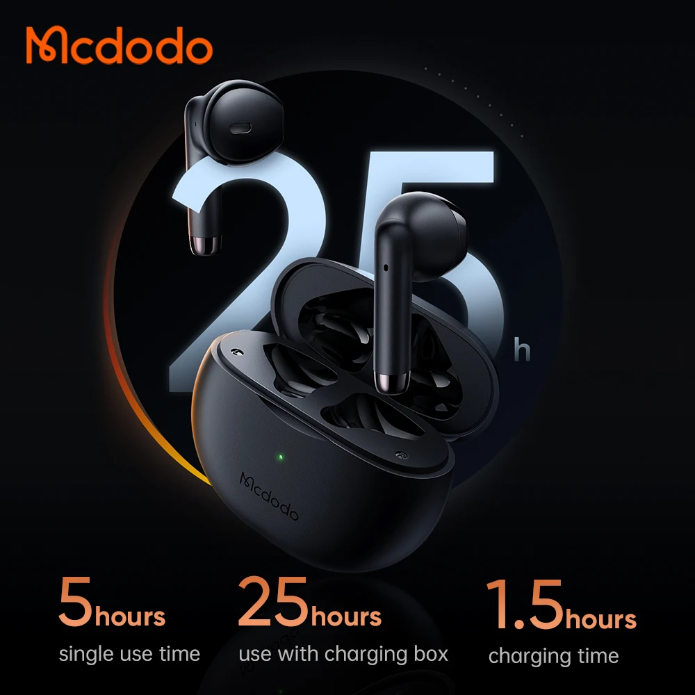 

Беспроводные стереонаушники Mcdodo, TWS, Bluetooth, 5.0 HP-803 для iPhone13 Pro Max