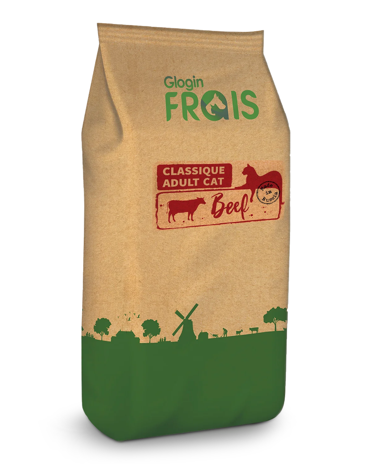 FRAIS CLASSIQUE ADULT DOG BEEF сухой корм для взрослых кошек с говядиной 12 кг | Дом и сад
