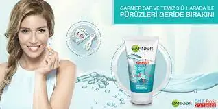 

Чистящий гель Garnier Pure & Clean 3 в 1 против жира и шероховатости 150 мл