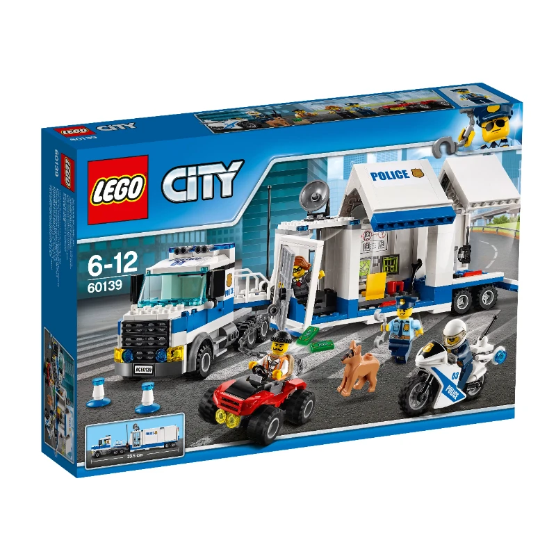 Конструктор LEGO City (Сити) 60139 Мобильный командный центр 6+ | Игрушки и хобби