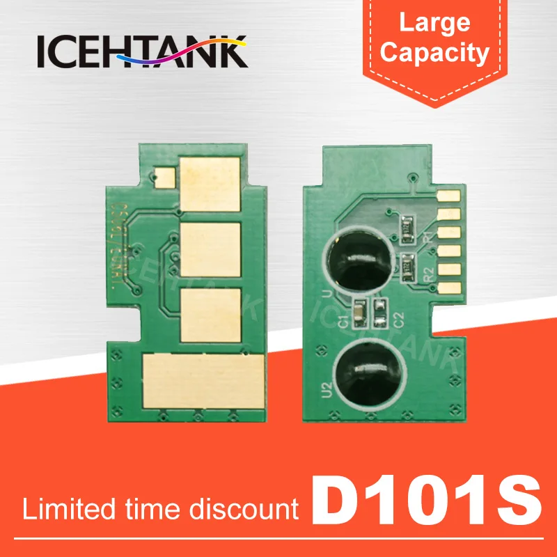 ICEHTANK чип тонера для 101 MLT-D101S 101S совместимый samsung ML-2160 2165 SCX3400 3405 3400F 3405W картриджи