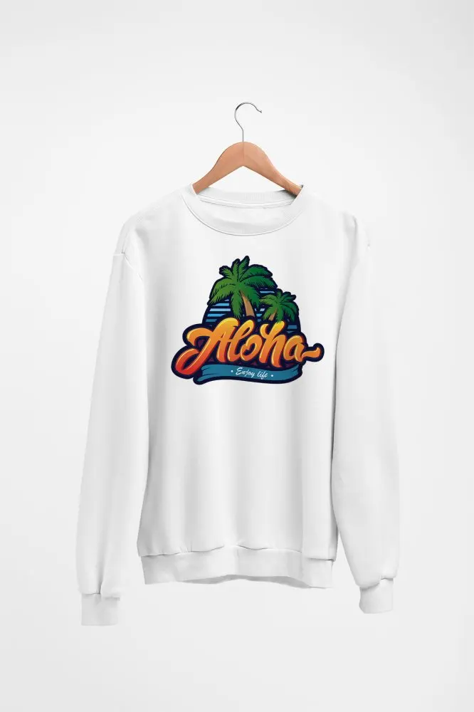 Женская толстовка Angemiel Wear с пальмами Aloha | одежда
