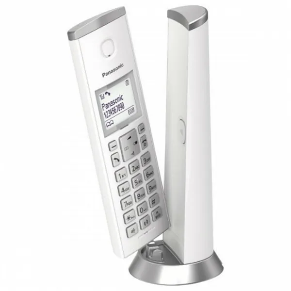 Беспроводной телефон Panasonic KX-TGK210SPW DECT белый | Компьютеры и офис