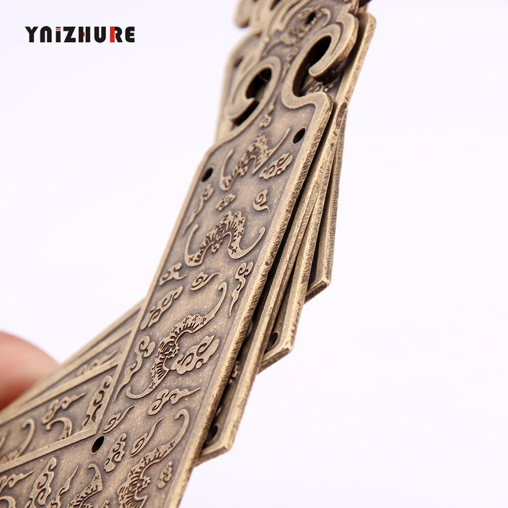 Филигранный L латунный кабошон летучая мышь старинный винтажный уголок плоские