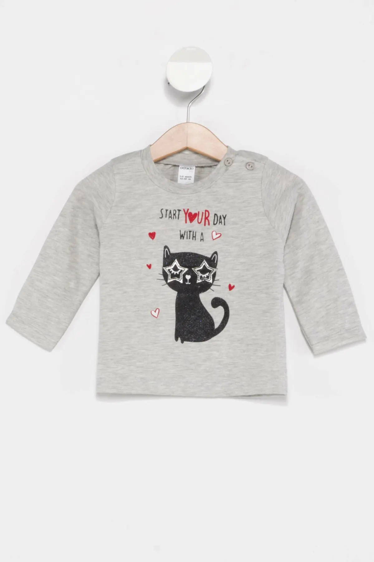 Осенняя одежда для маленьких девочек с круглым вырезом и длинными рукавами