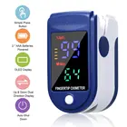 Пульсоксиметр медицинский цифровой, прибор Пальчиковый для измерения пульса и уровня кислорода в крови, с четырехцветным OLED дисплеем