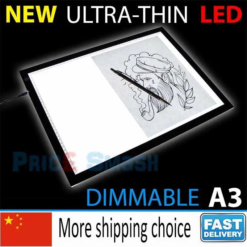 A3 доска для рисования татуировок искусства трассировки светильник ка