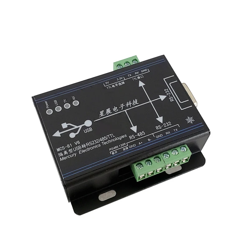 Чип FTDI изолированный USB TTL/RS232/RS485 3 в 1 серийный Порты и разъёмы адаптер