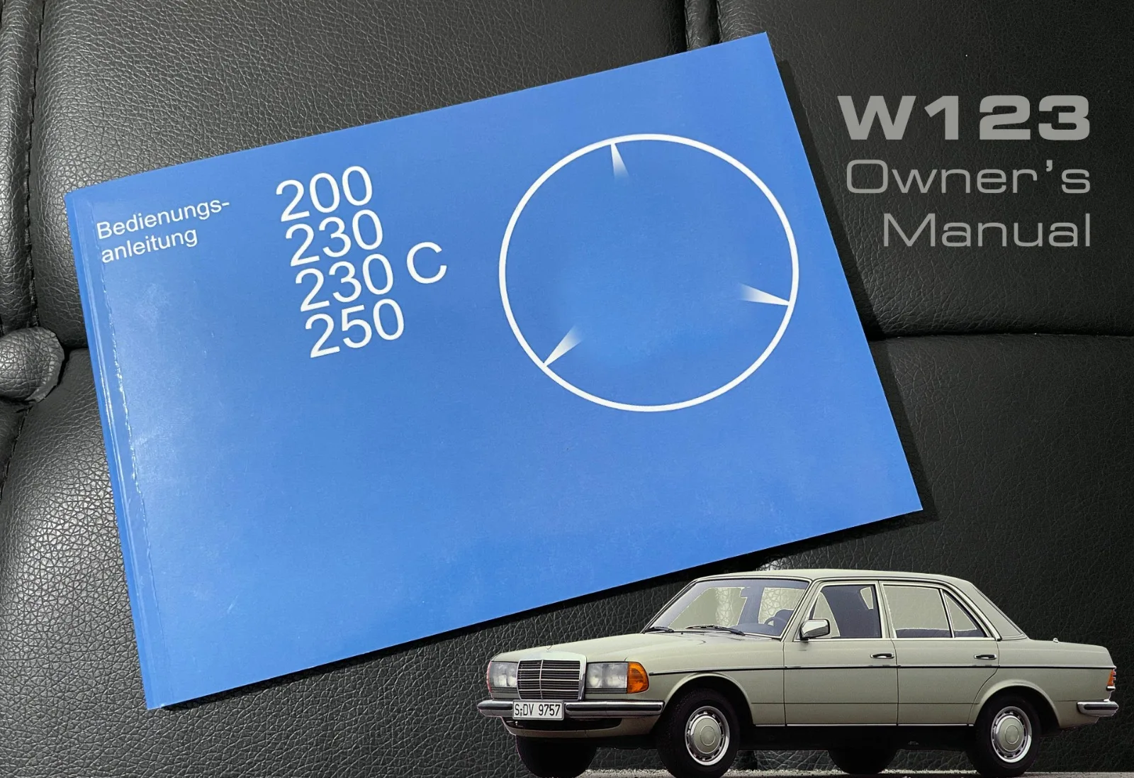 

Руководство пользователя на немецком языке для w123 200 230 230C 250