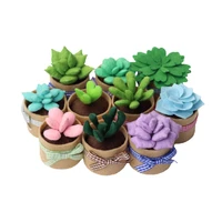 plant felt sewing kit for children fun handmade diy creative gift for kids include everything easy to make gift box package